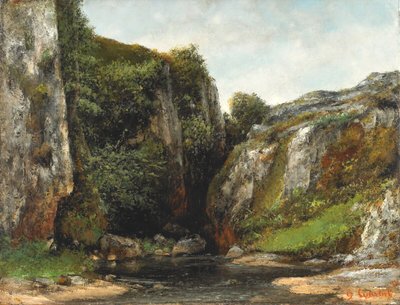 Entrance of a River by Gustave Courbet